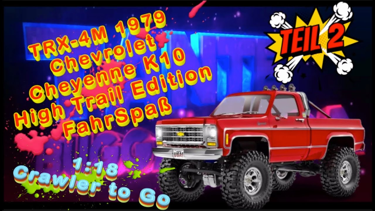 Traxxas TRX-4M 1979 Chevrolet Cheyenne K10 High Trail Edition Teil 2 FahrSpaß