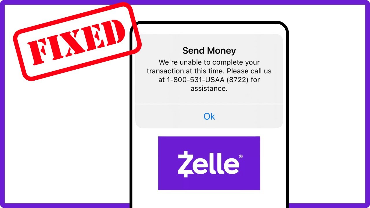 NEW! How To Fix Zelle Not Sending Money (2025 Easy Fix)