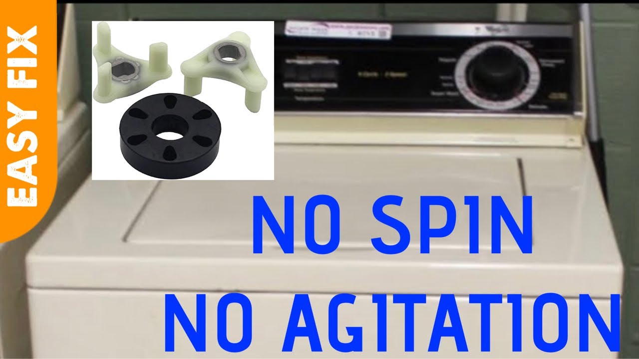 ✨ WHIRLPOOL WASHER WON’T AGITATE OR SPIN - EASY FIX ✨