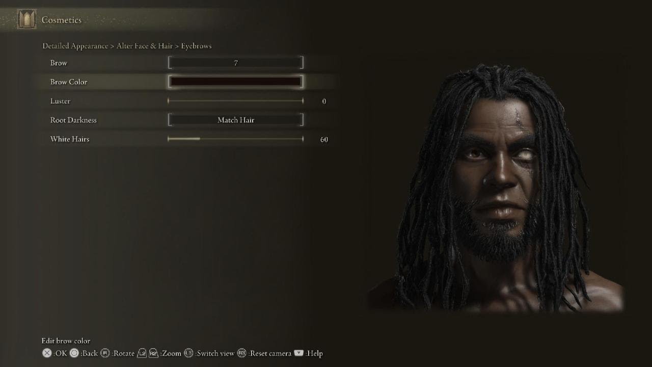 ELDEN RING: Black guy creation