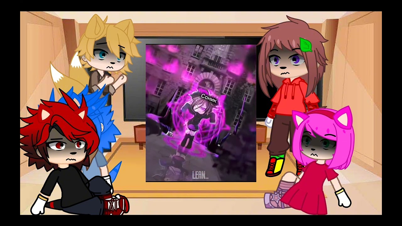 Sonic and his friends reaction to sonic gacha like random videos (:Sonedow:) 2/?