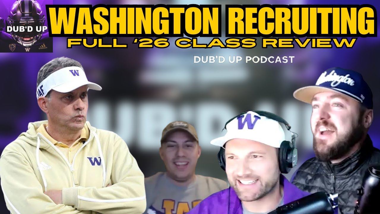 Washington Huskies 2026 Recruiting Class | Film Review & Breakdown | Early‑Impact & Position Fits