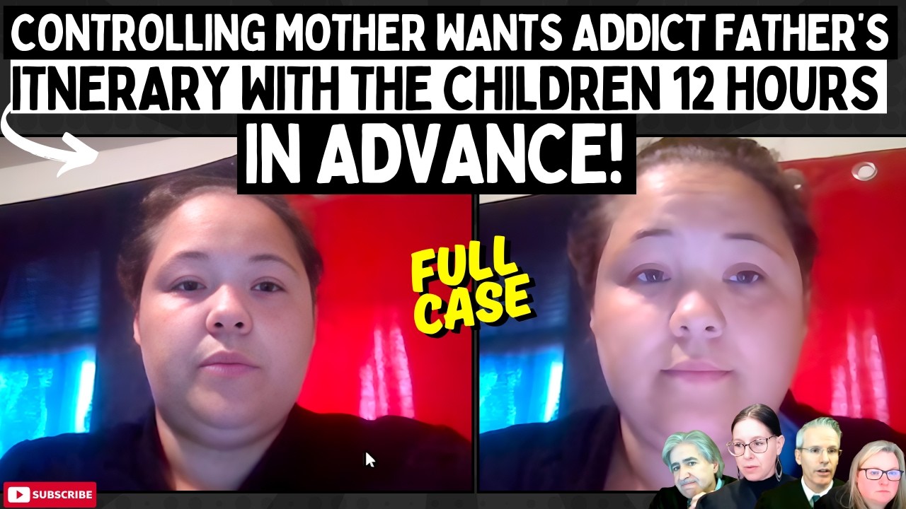 High-Conflict Couple: Controlling Mother Wants Dad's ITINERARY With Children 12 HOURS In Advance!