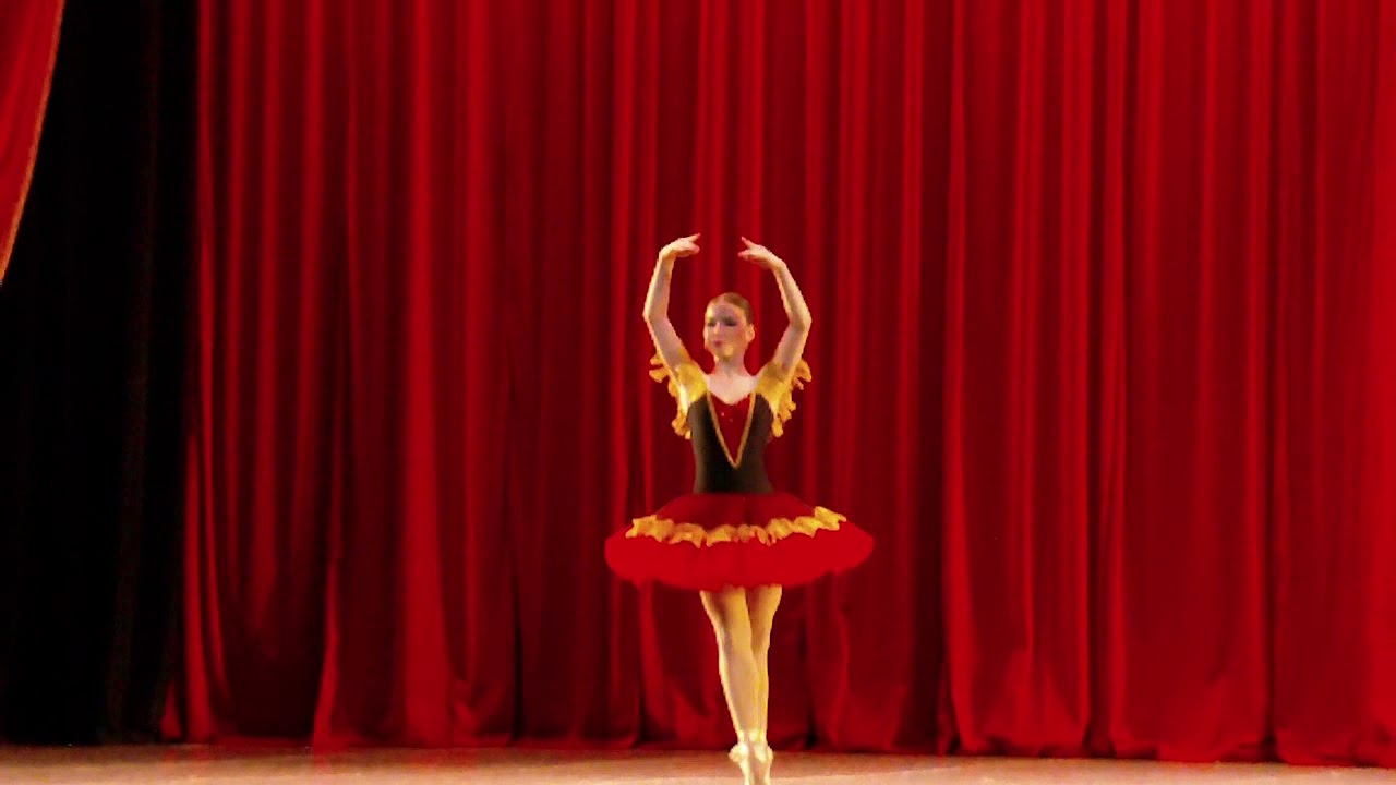 María Luisa Márquez with Yasiel Hodelin,16 years,Don Quijote Pas de deux, Cuban Ballet School