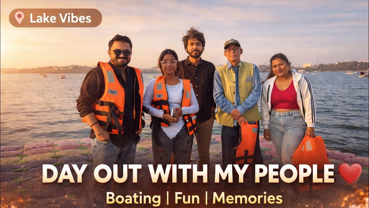 BOATING DAY💦Full Masti With Family 