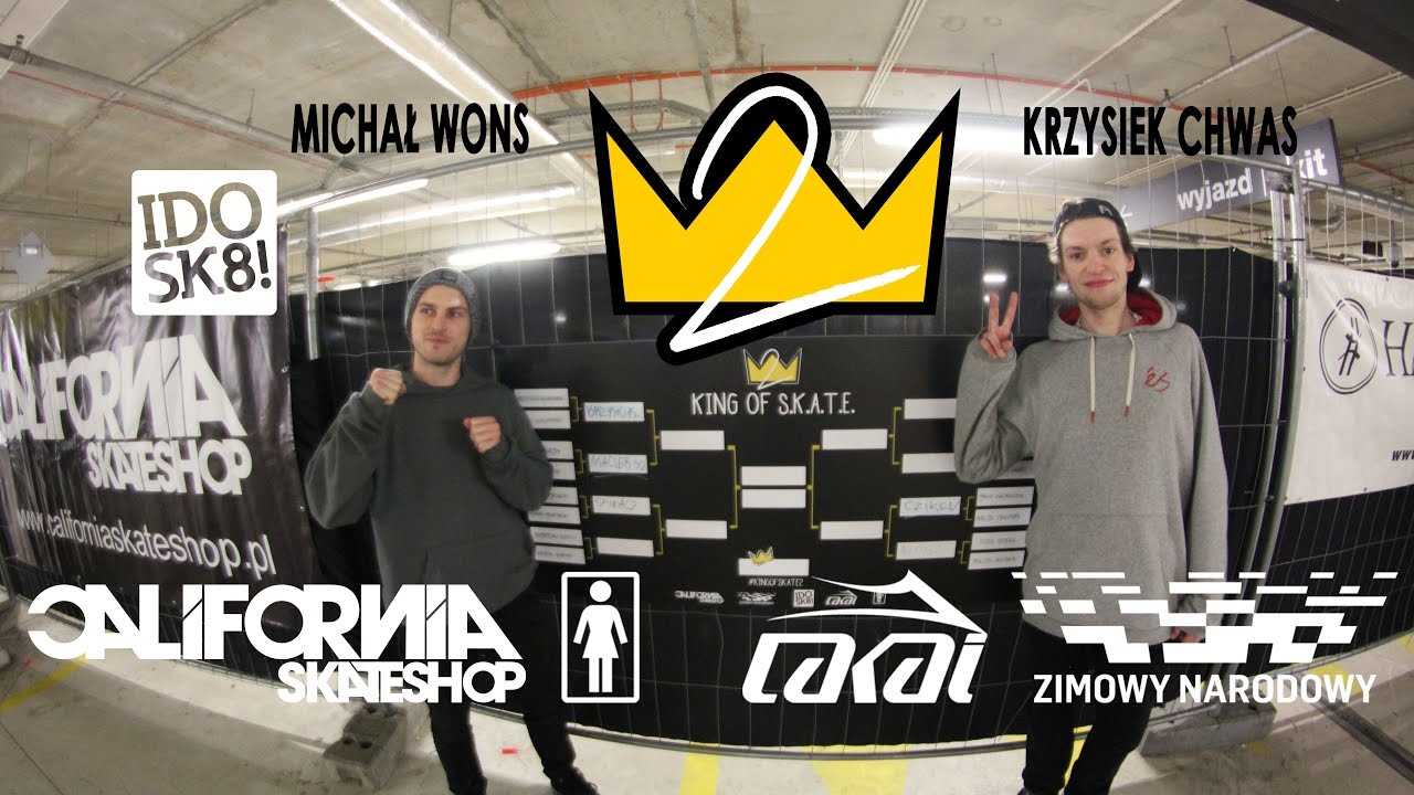 Michał Wons vs Krzysiek Chwas KING OF S.K.A.T.E. 2