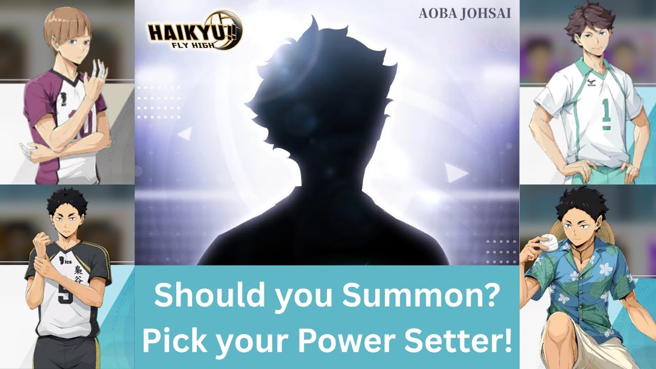 Which Power Setter should you pick? (  Oikawa vs Akaashi vs Shirabu ) - HAIKYU! FLY HIGH
