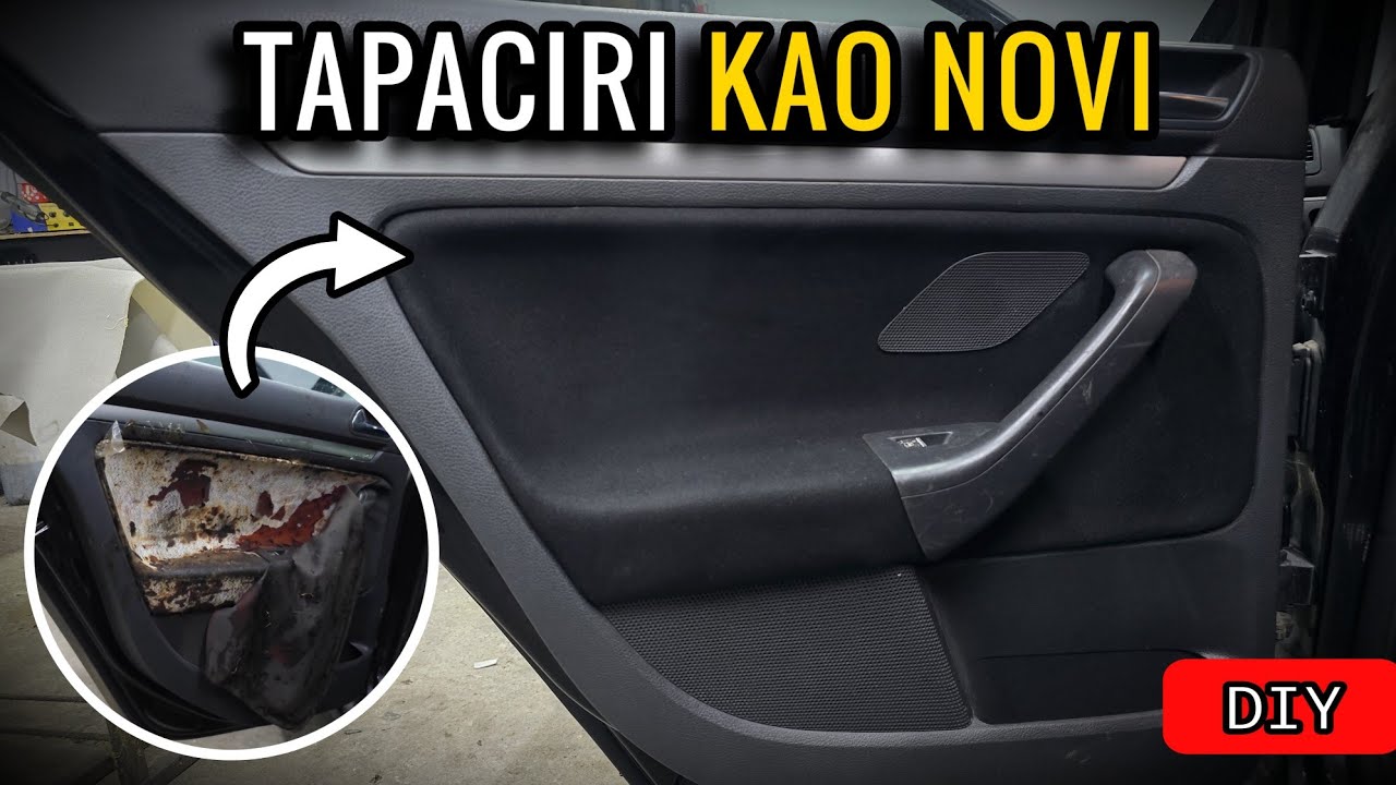 KAKO POPRAVITI TAPACIRE?? HOW TO REPAIR DOOR PANEL?