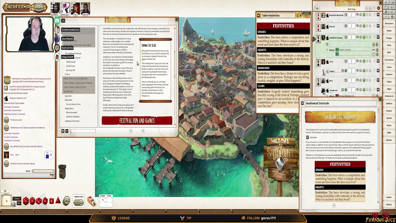 Savage Pathfinder: Rise of the Runelords - Burnt Offerings #1