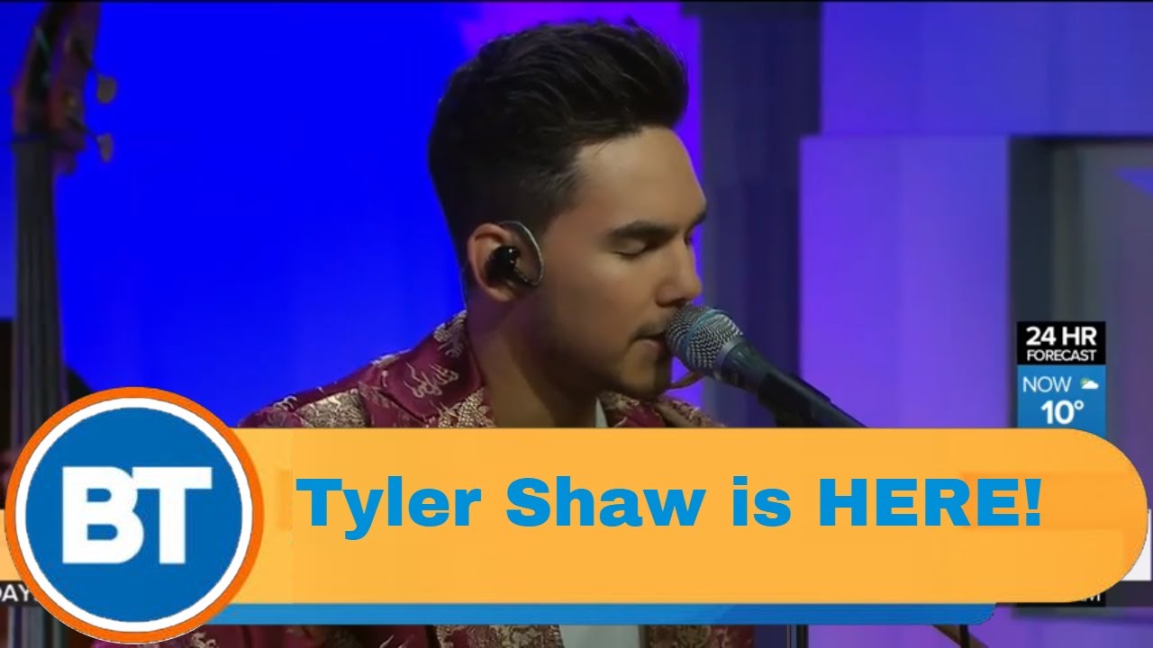 Tyler Shaw performs 