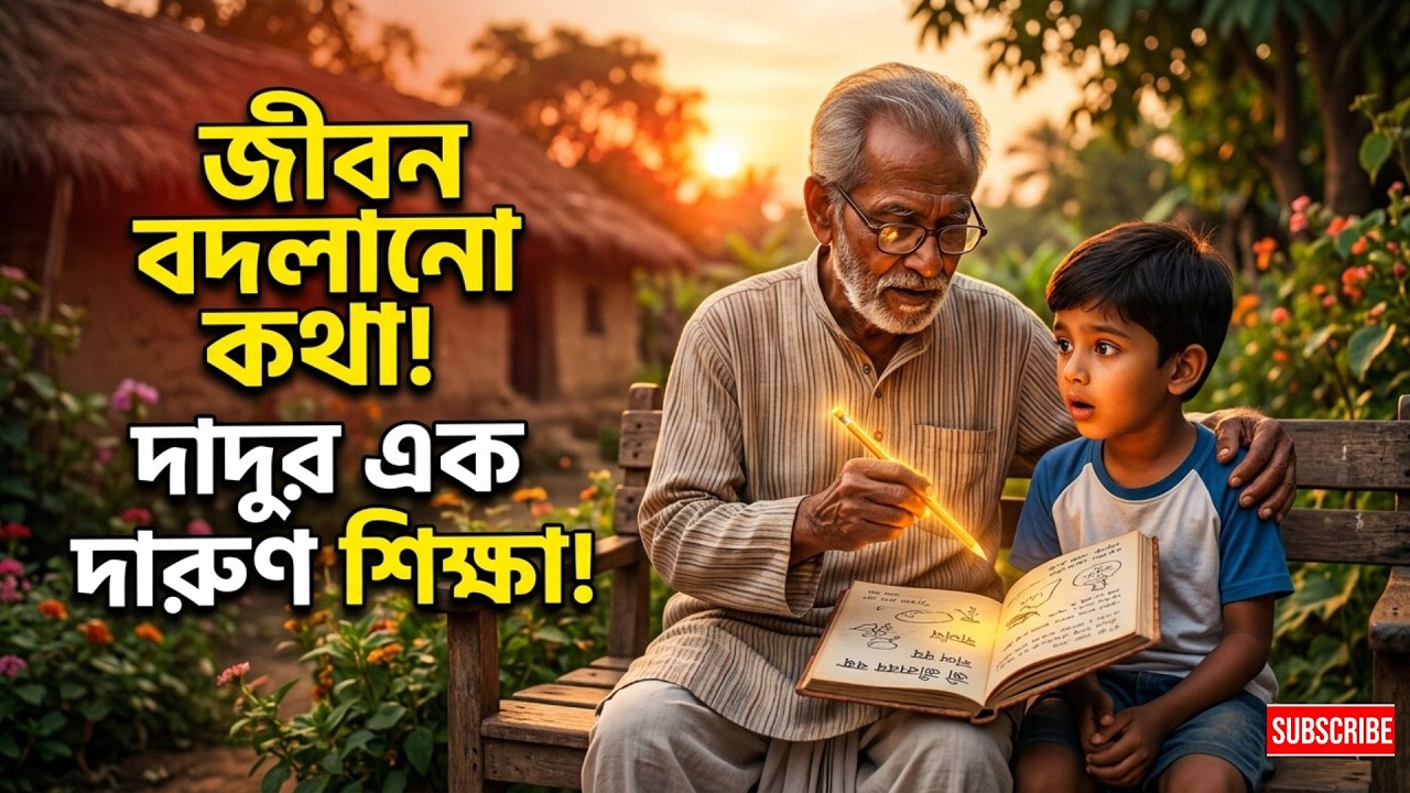 একটি পেন্সিল থেকে জীবনের ৫টি বড় শিক্ষা | Powerful Motivational Story Bangla