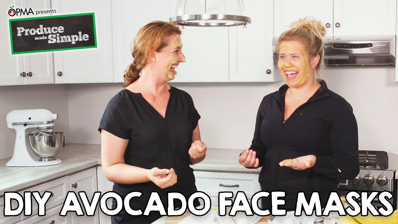 DIY Avocado Face Masks | Produce Made Simple