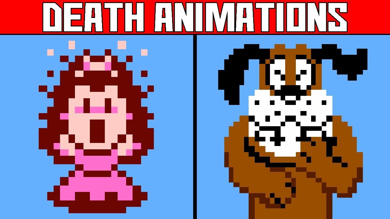 Classic Nintendo Video Game Deaths & Game Over Screens - Part 2 (Death Animations)