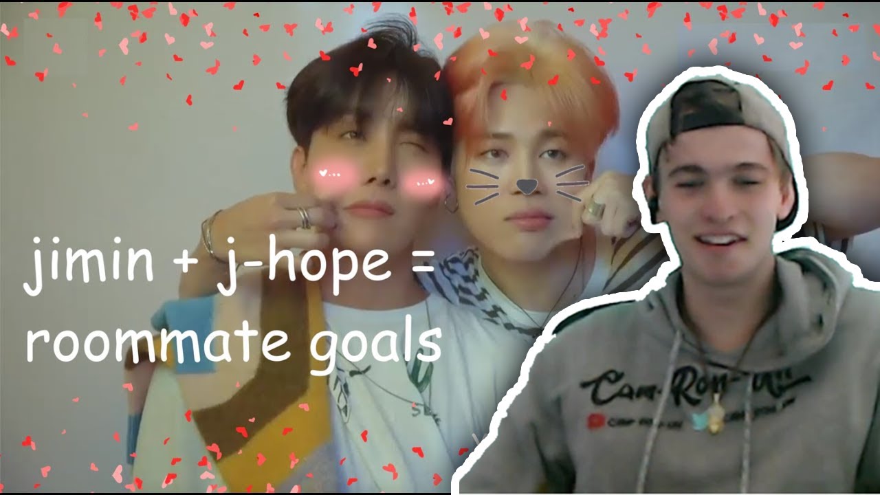 jimin and jhope need to be roommates forever Reaction