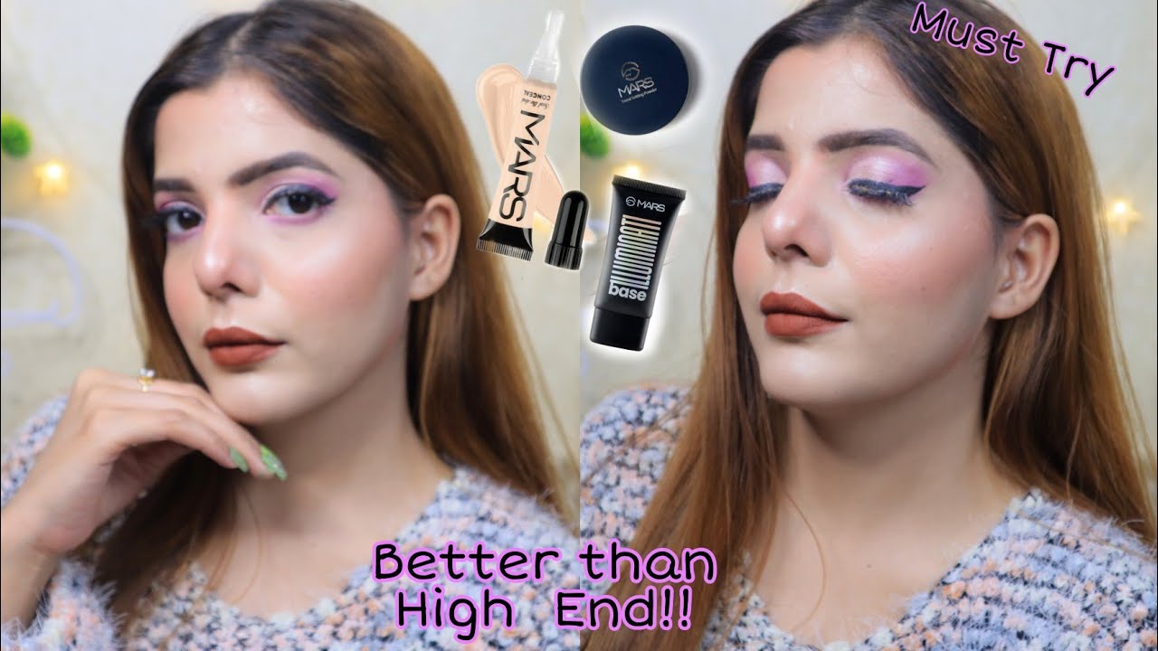 Mars One Brand Makeup Tutorial Under Rs. 299 | Trying Most Hyped Products + Honest Review