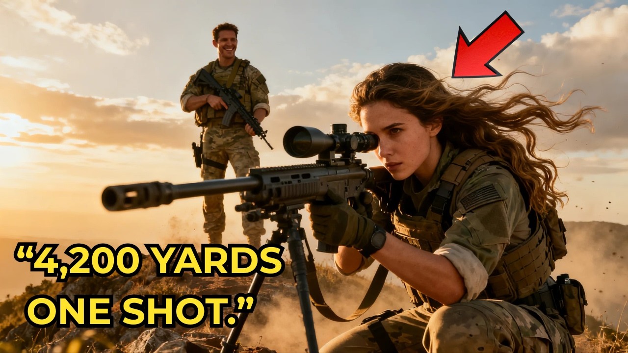 'Anyone Else.' Commander Yelled As 15 SEAL Snipers Missed — Then Her 4,200-Yard Shot Shocked Them