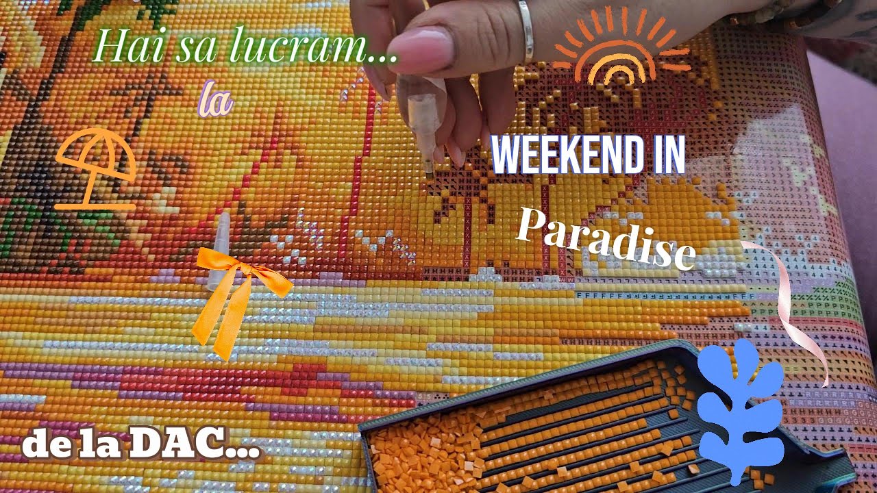 Hai sa va povestesc povesti :))...Lucrez la Weekend in paradise de la DAC