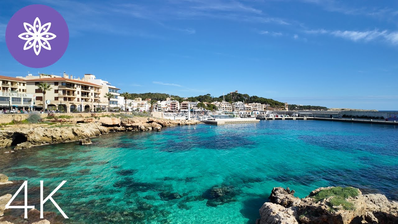 Relaxing Walk in Cala Ratjada // Mallorca 4K