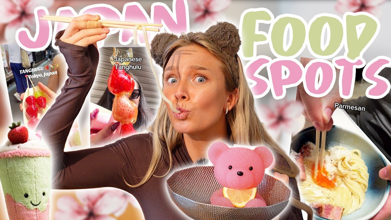 ich teste die verrücktesten FOOD SPOTS in TOKYO 🍡 |CARAMELLA