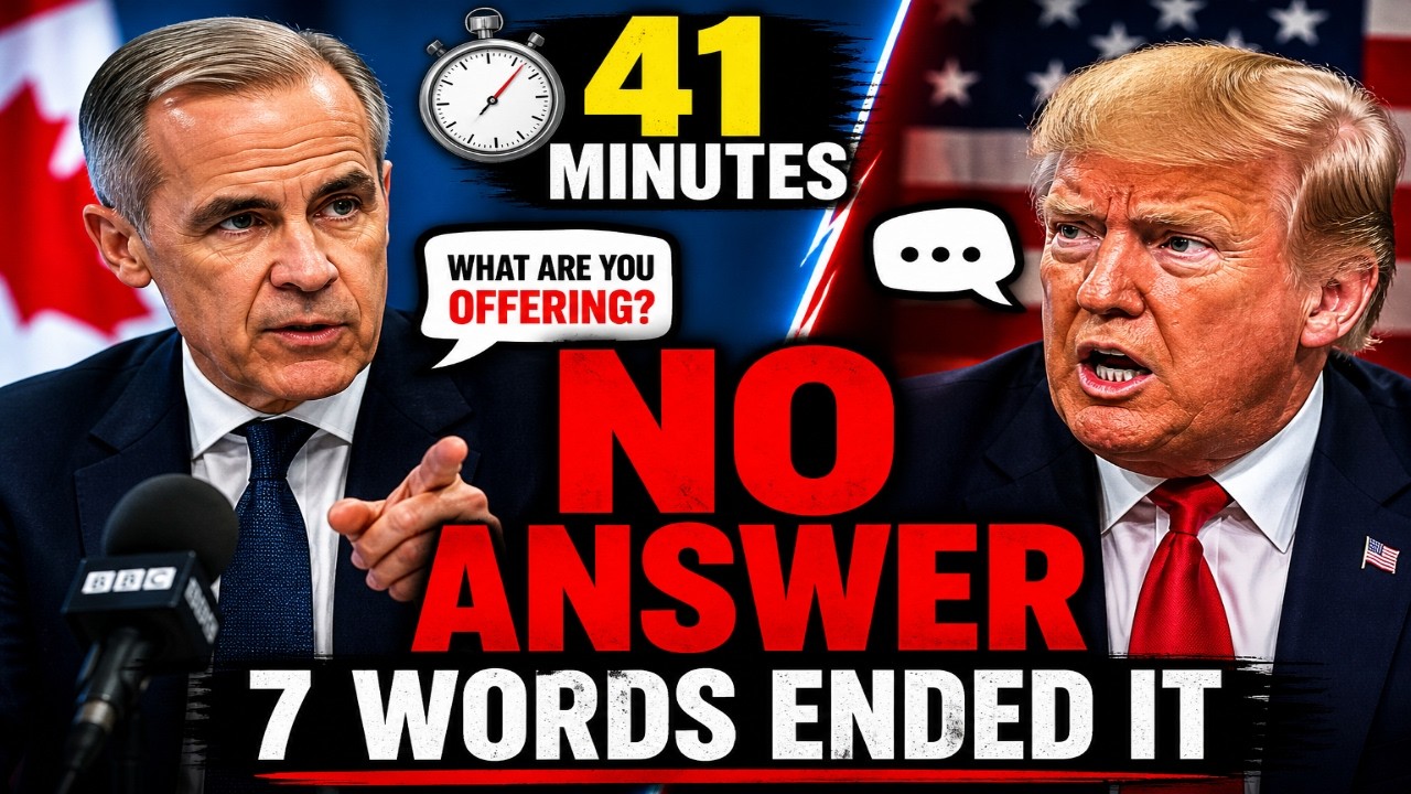 White House HUMILIATED on LIVE TV | Mark Carney Destroys U.S. Strategy in 41 Minutes