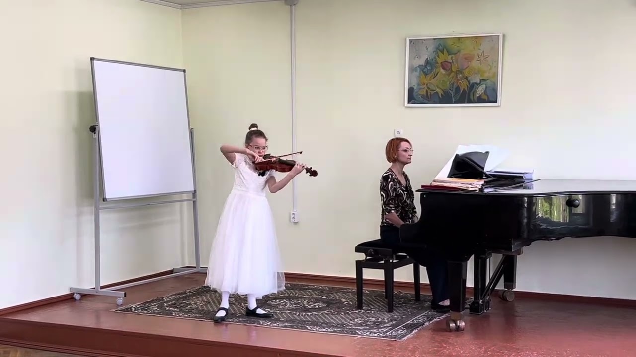 Dominica Sanduleac, 9 y.o; Oscar Rieding, Libellentanz
