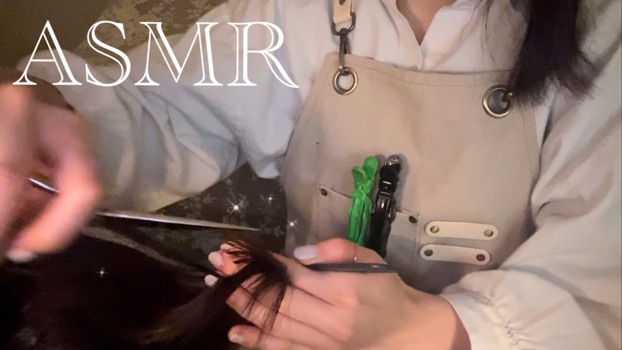 ASMRㅣ사각사각 컷트소리 cutting sound / 가위소리