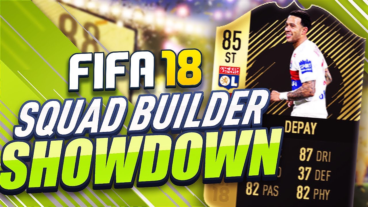 SQUAD BUILDER SHOWDOWN VS AJ3!!! STRIKER DEPAY! FIFA 18 ULTIMATE TEAM