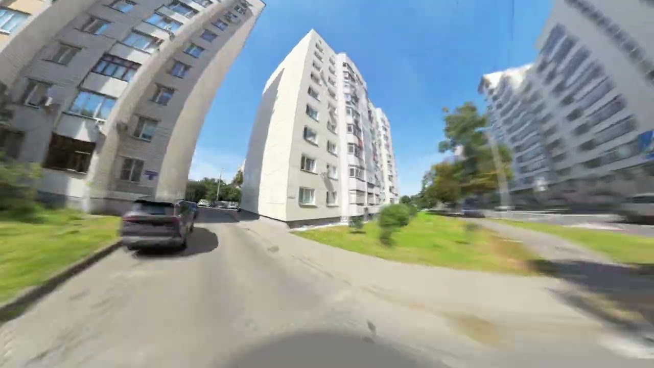 #Гомель | цирк - набережная #HyperLapse 4k