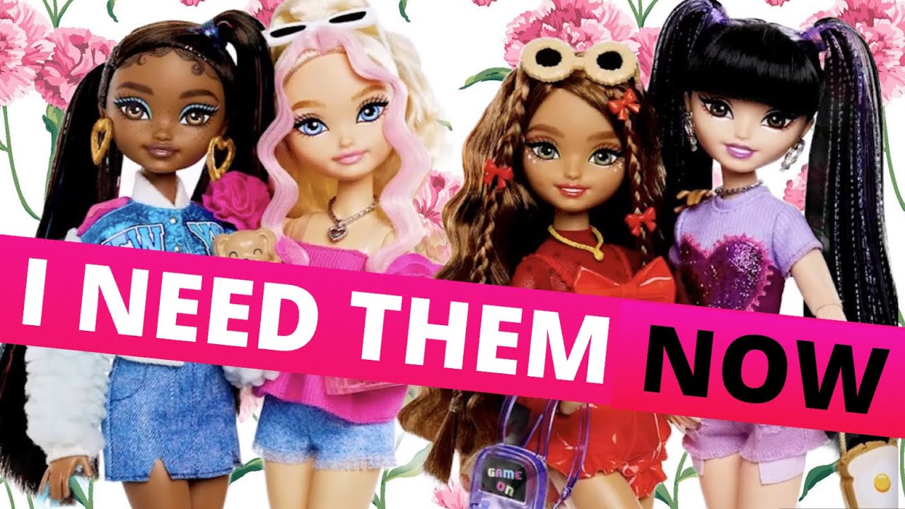 I AM SO EXCITED FOR BARBIE DREAM BESTIES !!! 🥳😃🌸 Haters get out ✋🙅‍♀️ They’re NOT Mattel Bratz 😐