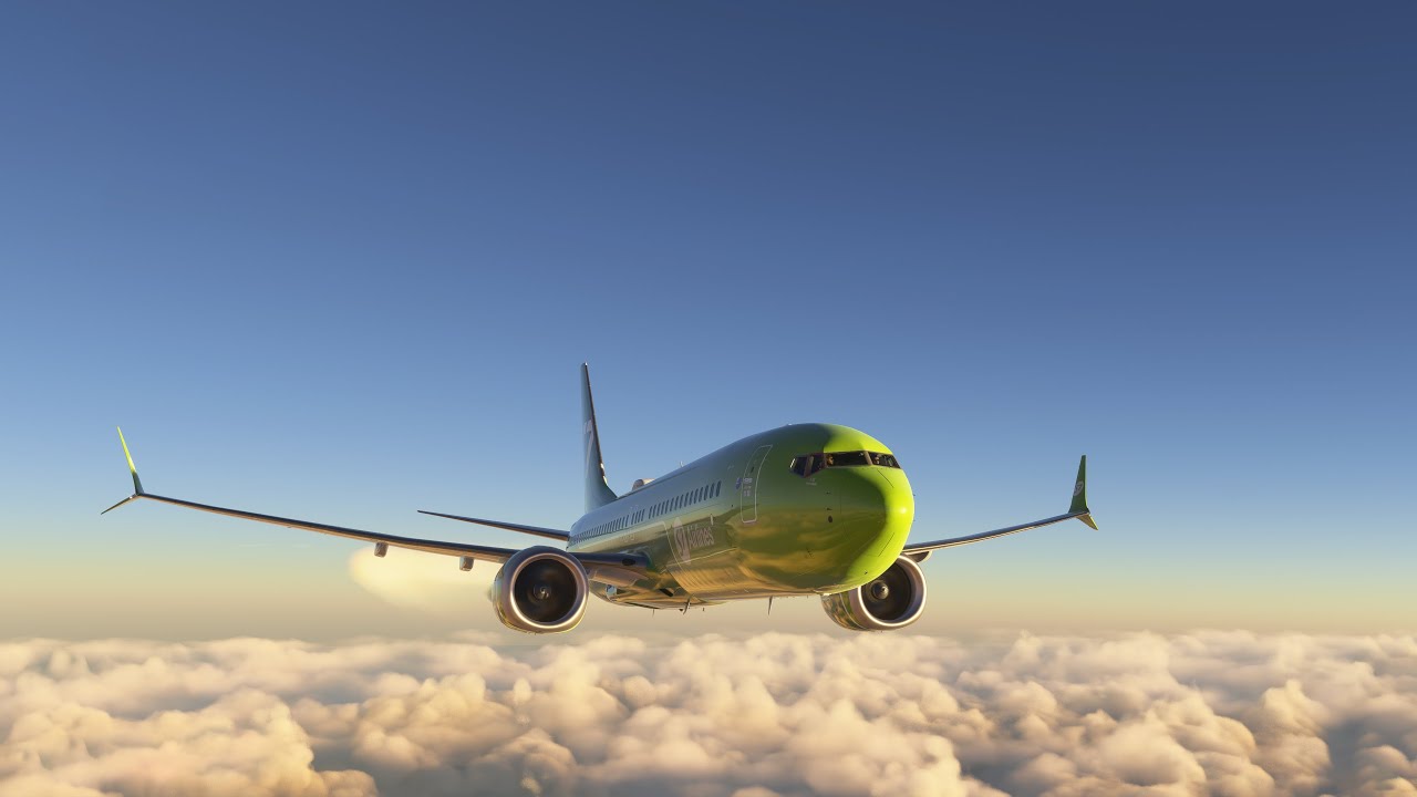 Microsoft Flight Simulator 2024 |UOOO Норильск -USRR  Сургут| Boeing 737-MAX ASOBO