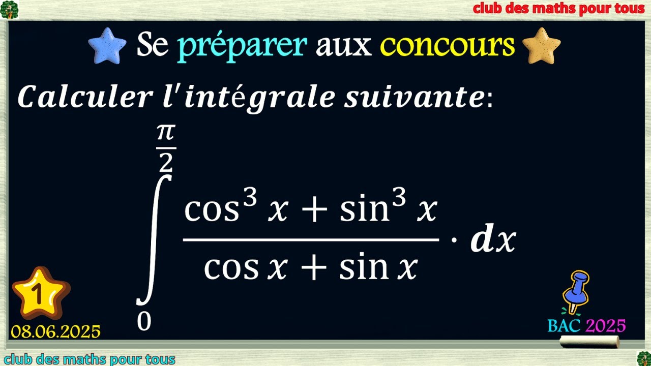 Se préparer aux concours: les intégrales trigonométriques!!