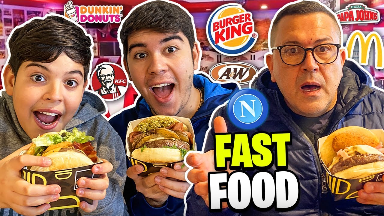 🍔 MANGIAMO nel MIGLIORE FAST FOOD AMERICANO di NAPOLI!!