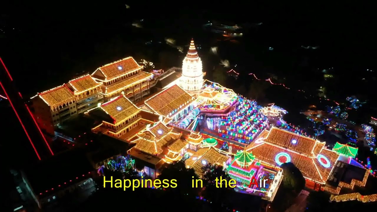 103 OK Drone Kek Lok Si Temple Penang on the 7th Day of Chinese New Year Fri 16 Feb 2024 at 9.02pm.