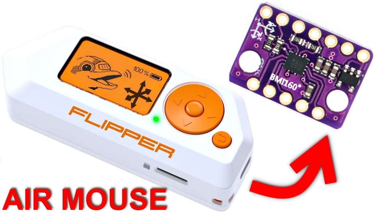 Flipper Zero BMI160 AirMouse - Accelerometer