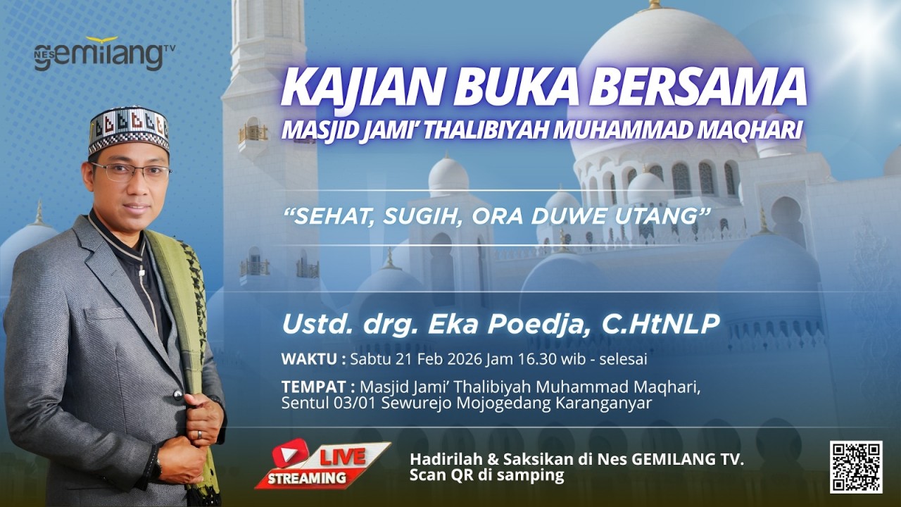 🔴LIVE!!! Kajian Buka Bersama 