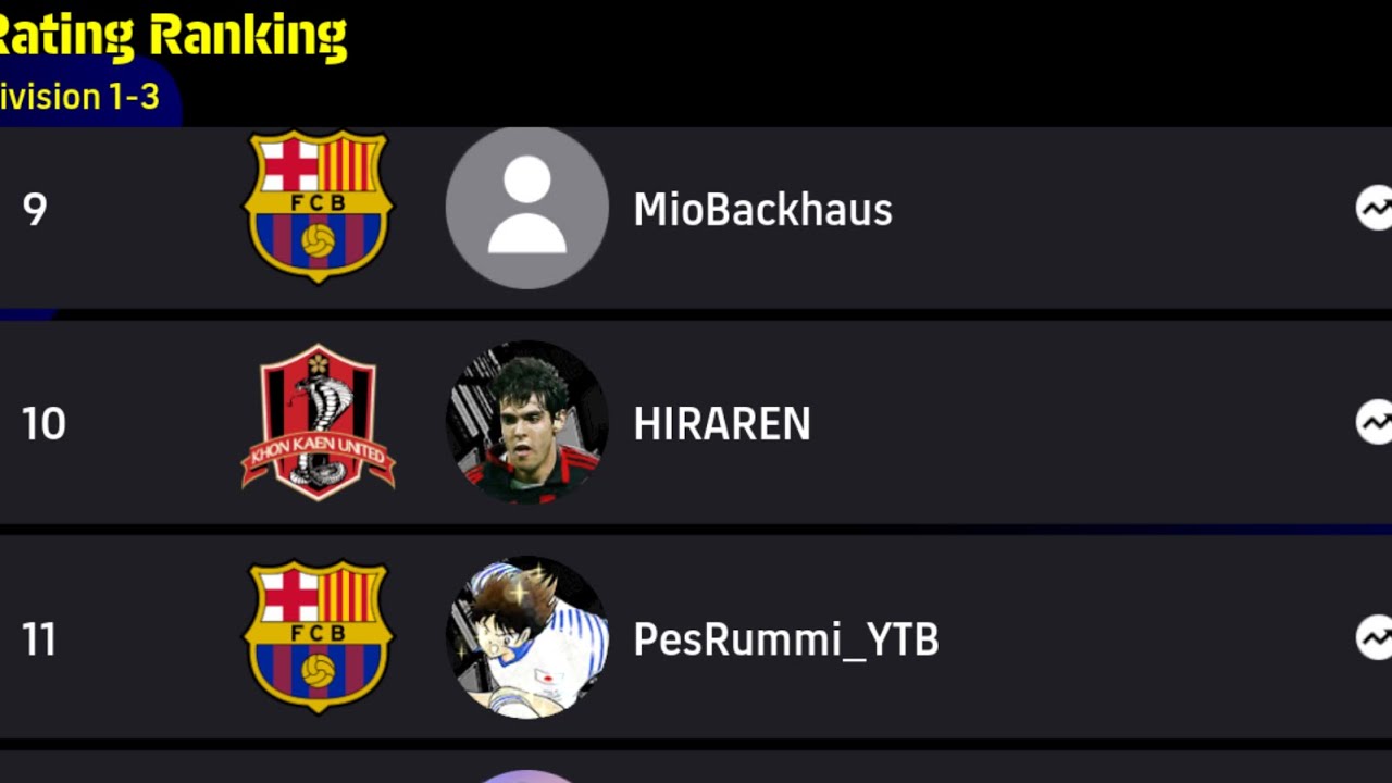 The Return to Top10 in hard Division matches🔥العودة للتوب 10#efootball2025#efootball
