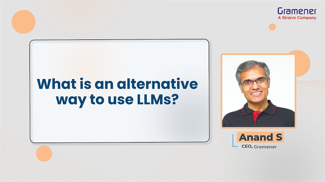 What is an alternative way to use LLMs?