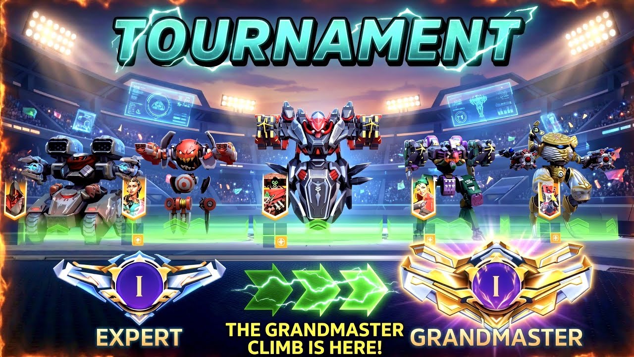 TOURNAMENT - Expert to Grandmaster - Mech Arena LIVE 10-07-2026