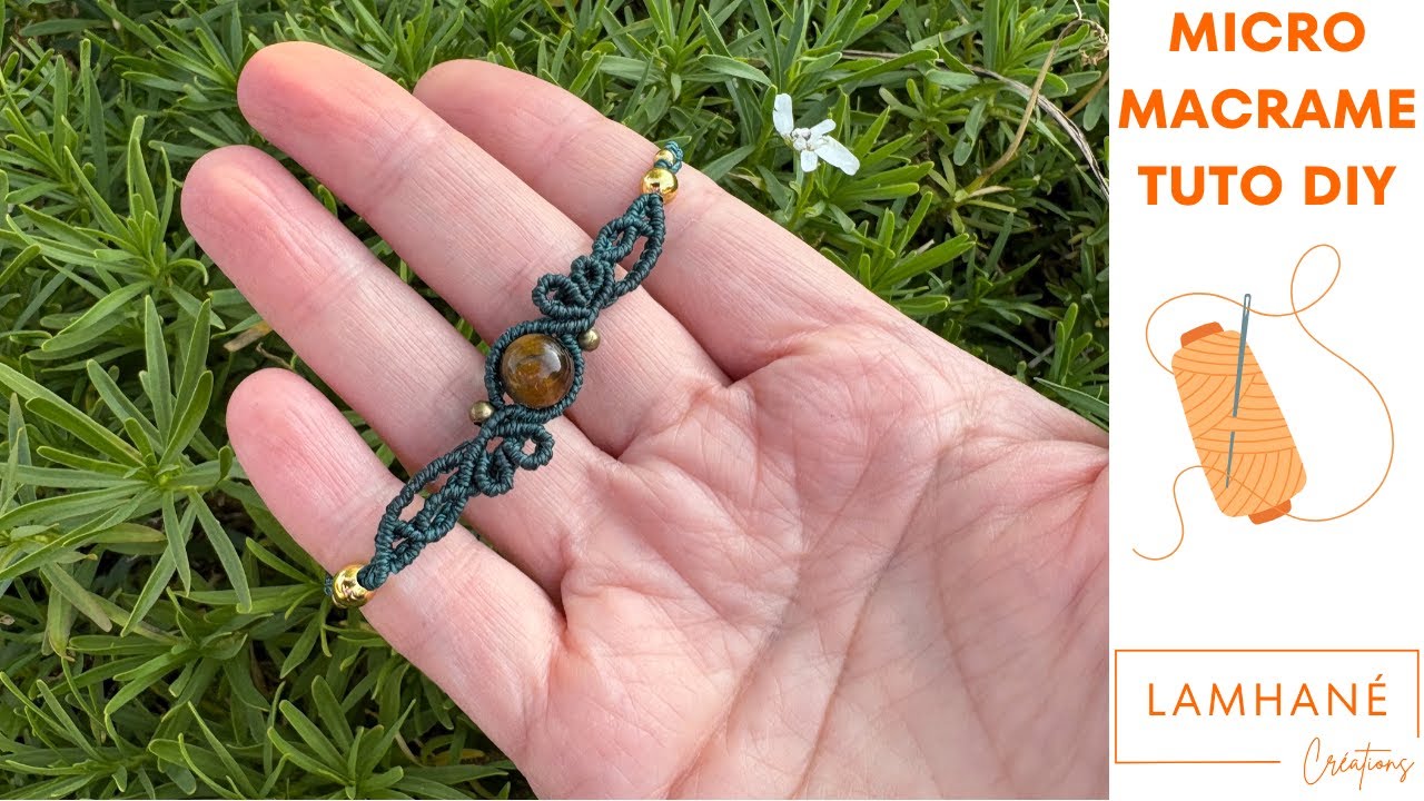 Tutoriel Bracelet micro macramé 
