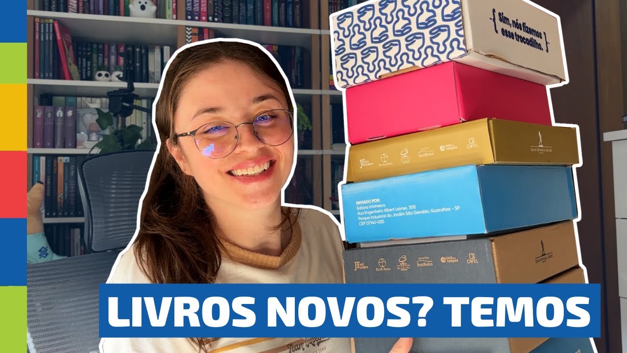 SABEM MARÇO E ABRIL? TEVE BOOKHAUL! (LIVROS NOVOS)