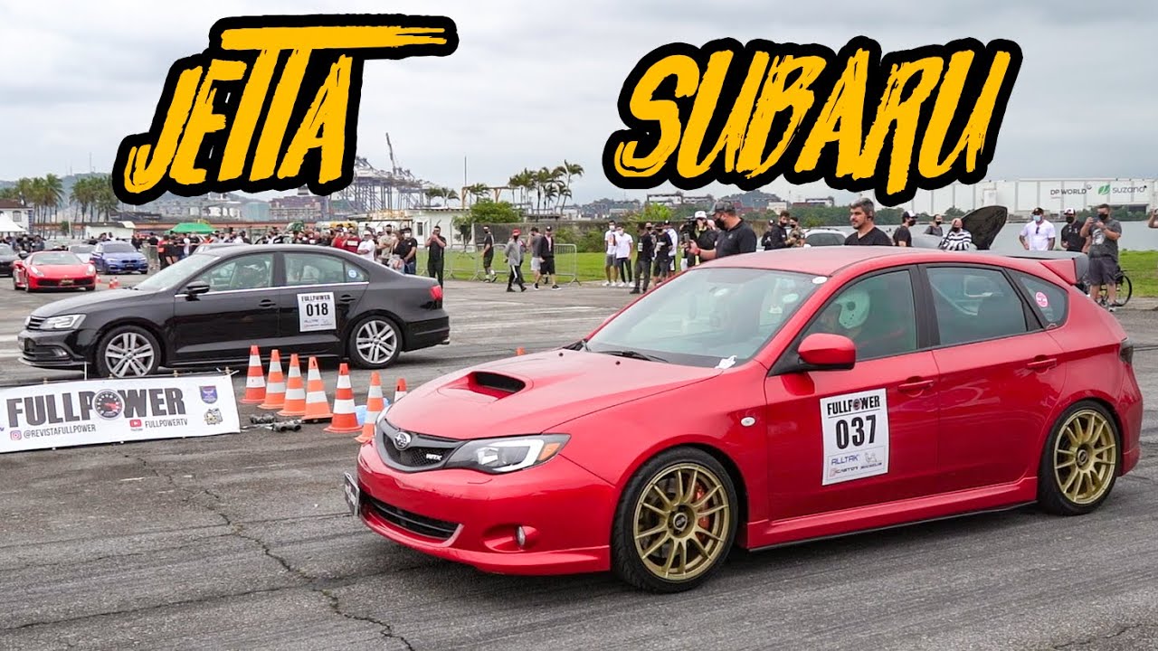 JETTA 2.5 700cv UNICO NO BRASIL!!🔥JETTA vs SUBARU @AutosuperBr