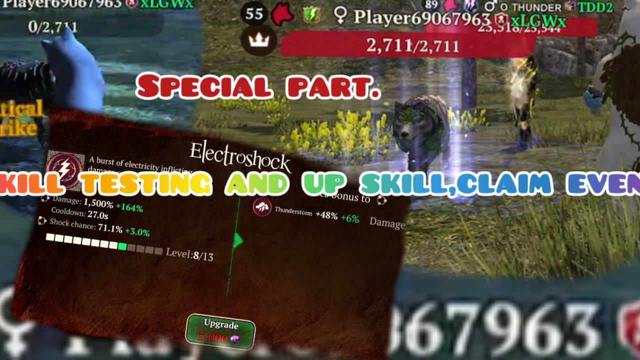 The wolf-Spending 300+ mst on chest and move,big account testing with lv 8 es