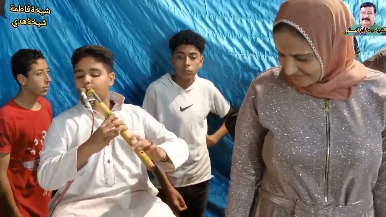 الشيخة فاطمة الزنقلاوي وشيخة هدي من ساحة عبدالله الحبشي شبراخيت بحيرة