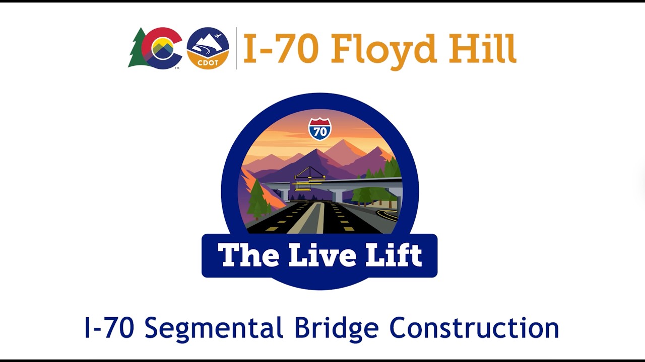 I-70 Floyd Hill - The Live Lift Animation