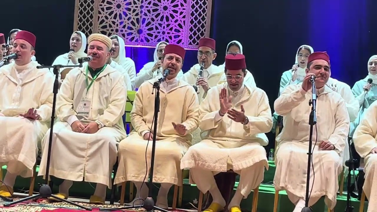 محسن نورش في حفل سماعي بمهرجان سماع الرباط ج٣ إنشاد بنونة