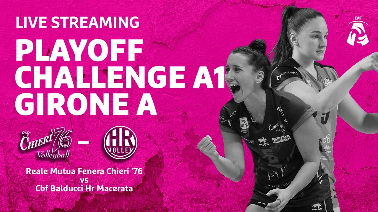 Chieri vs Macerata | LVF Playoff Challenge Cup Serie A1, Pool A - G2