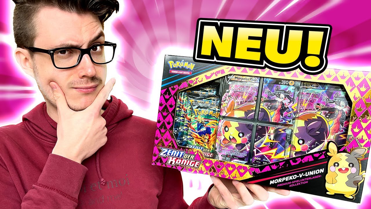 Der Wahnsinn von MORPEKO V-Union Premium KOLLEKTION! Pokémon Zenit der Könige Opening