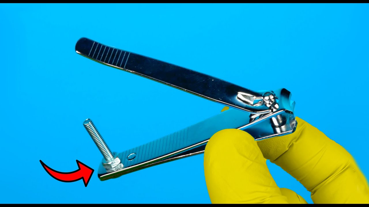 Few people know this secret! How to make a soldering iron from manicure tongs with your own hands!