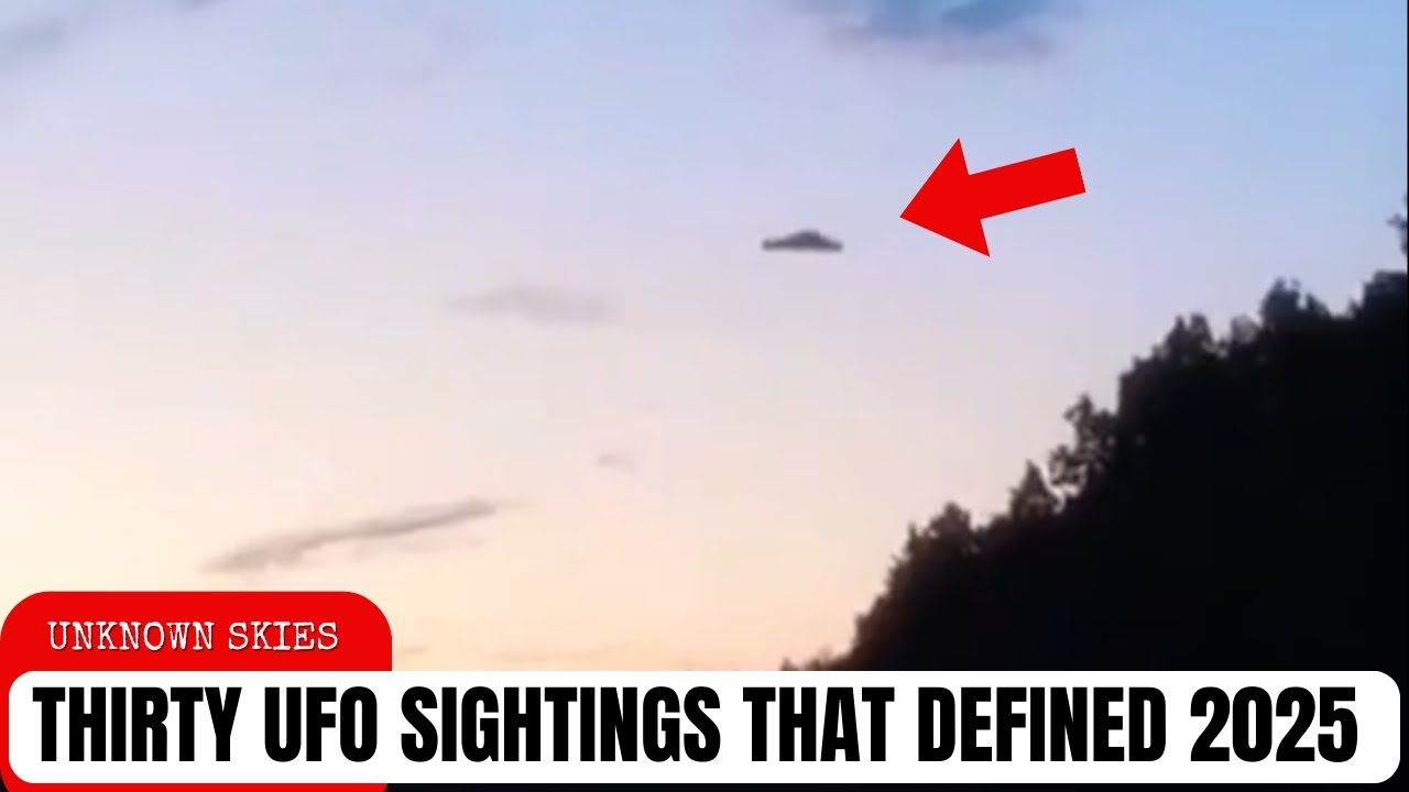 Najbardziej wirusowe nagrania UFO z 2025 roku | 30 obserwacji UAP