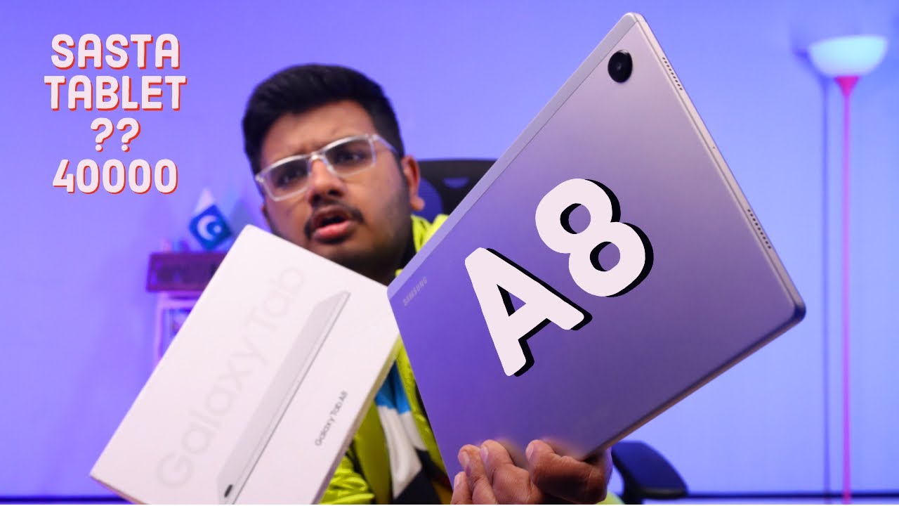 Samsung Tab A8 Unboxing | 40000 Budget Tablet?